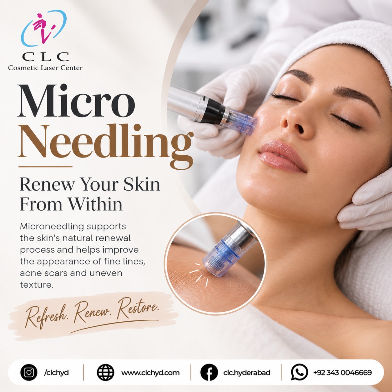 Cosmetic Laser Centre Instagram post