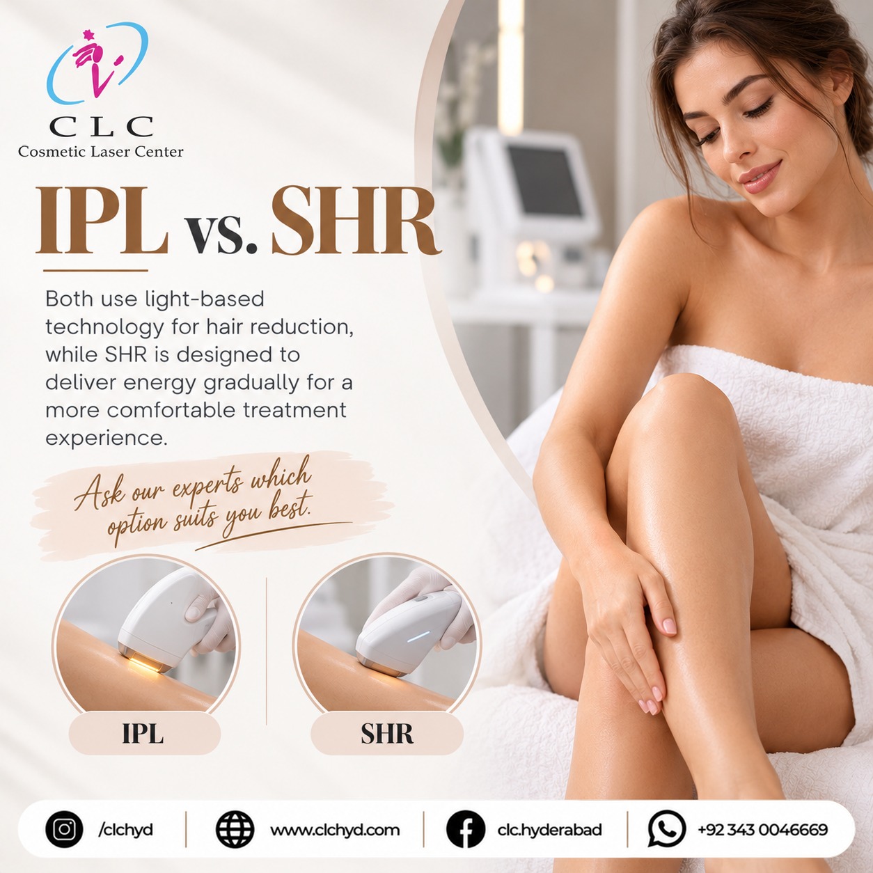 Cosmetic Laser Centre Instagram post