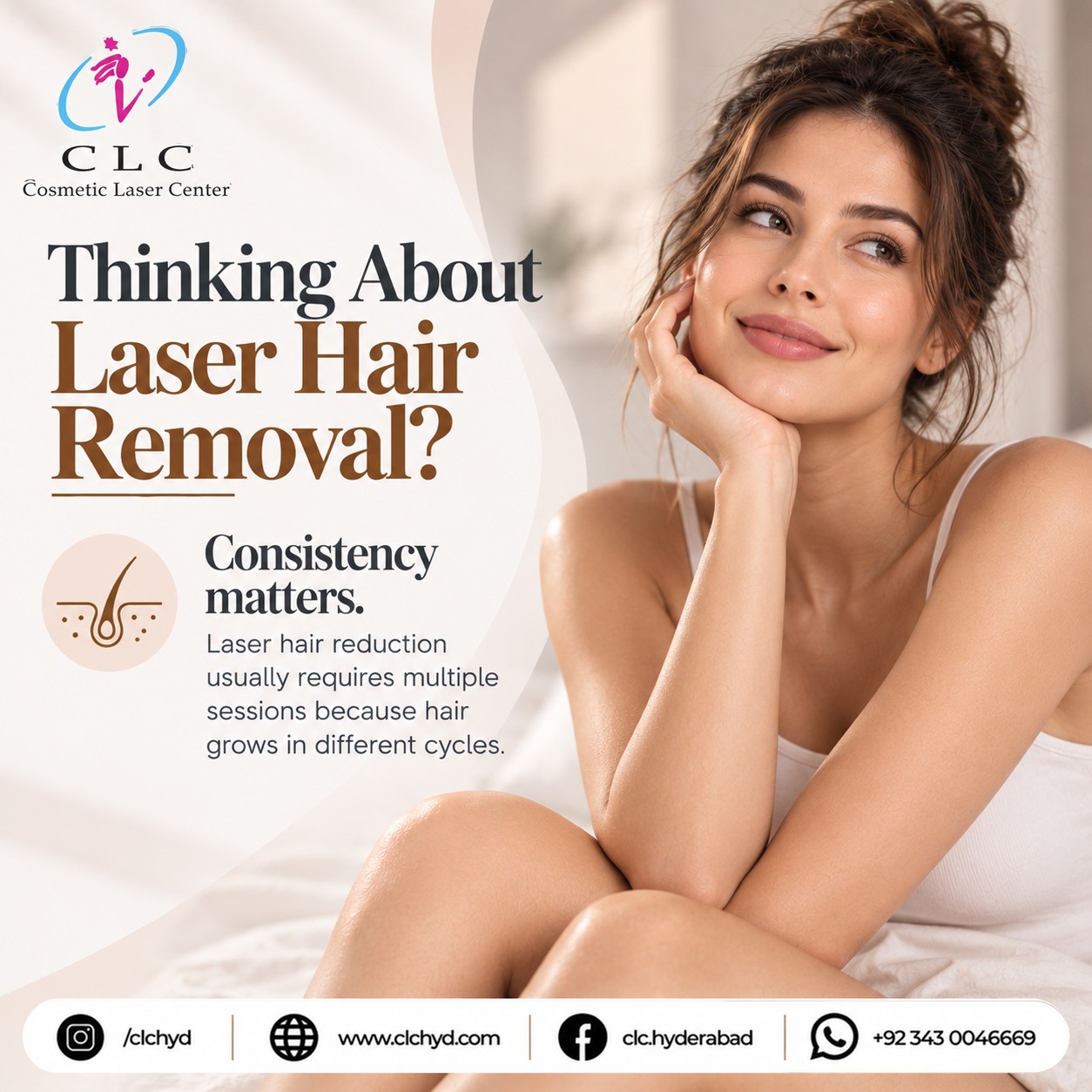 Cosmetic Laser Centre Instagram post